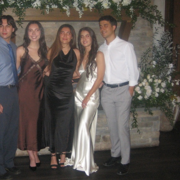 Reformation Ivory Silk Dress - Picture 6 of 6